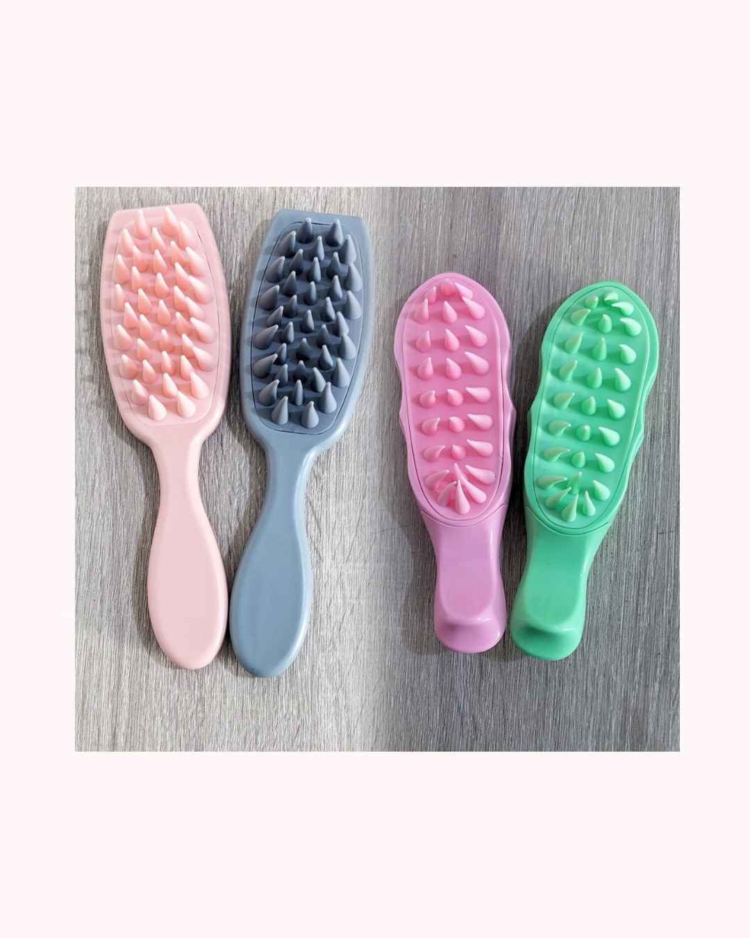 Brosse démêlante cheveux en silicone