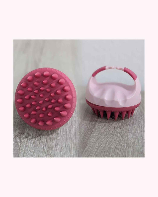 Brosse massage cuir cheveux