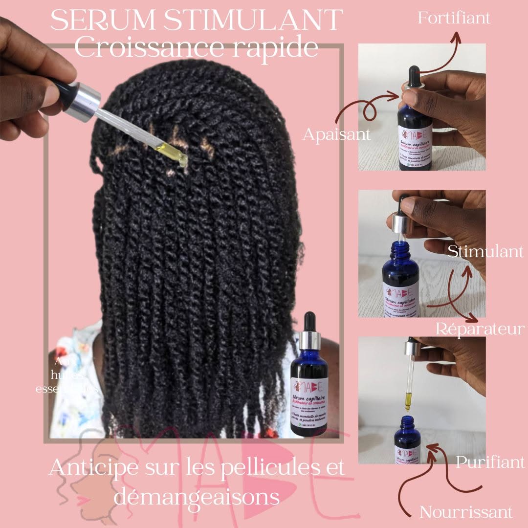 Sérum Boost Croissance Cheveux — Pousse Rapide et Naturelle
